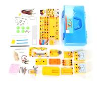 Physics Experiment Kit, Basic Electricity Exploration Circuit and Magnetism Experiment Kit for High School Physics Labs