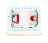 Physics Experiment Kit for Demonstrating Electromagnet Application and Telephone Transmission Principles
