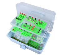 Physics Experiment Model Kits Electromagnetics Physics Circuit Equipment Teaching Aid Lab Electricity Experiment-Kit Electricity Discovery Circuit Magnetism Kits for High School Students