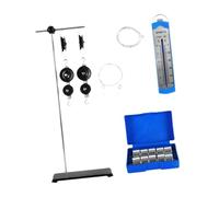 Physics Experiment Pulley Set Portable Multifunction with Base Demonstration