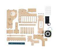 Physics Experiment Set Wooden Electronic Piano Hands on Assembly Toy for Teens Educational Science Experiment Project Wooden Electronic Piano Model