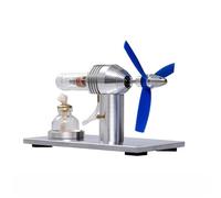 Physics Experiment Stirling Engine Model Heat to Dynamics Energy Conversion Demonstrator Tool for Classroom Teaching Stirling Engine Model