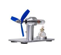 Physics Experiment Stirling Engine Model Heat to Dynamics Energy Conversion Demonstrator Tool for Classroom Teaching Thermodynamic Principles Demonstration