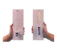 Physics Experiment Teaching Aid Board with Scale Markings, Handheld Classroom Demonstrator for Force Observation Mechanics Lesson Aid Science Lab Board Scale Marked Observation Tool Teacher Classroom