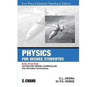 Physics For Degree Students B.Sc. First Year