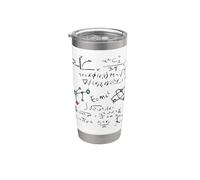 Physics Formula and Equation Math Formulas Teacher Student Stainless Steel Insulated Tumbler