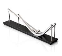 Physics Inertia Demonstrator Kit, Motion and Force Experiment Tool, Includes 2 Steel Balls, Classroom Science Education Apparatus for STEM Learning