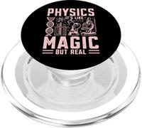 Physics its like Magic but real Physicist PopSockets PopGrip for MagSafe