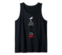 Physics it's not the fall that gets you Tank Top