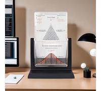 Physics Lab Teaching Tool, Galton Board Desk Toy, with Bell Curve, Effective Statistical Law Experiment Tool, Probability Demonstration Model, for Physics & Education