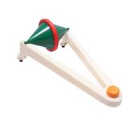 Physics Lab Tool Balance Demonstrator with Adjustable Track Spacing for Force Motion and Inclined Plane Lesson Activity Tables Use Balance Model Inclined Plane Center Mass Mechanics Classroom Science
