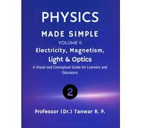 Physics Made Simple: A Student’s Guide to Mastering Concepts Volume II - Electricity, Magnetism, Light & Optics: A Visual and Conceptual Guide to ... - Comprehensive Visual Textbook Series)