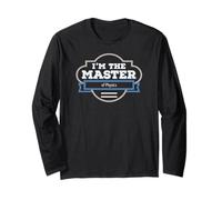 Physics Masters Degree Graduation Master Gift Shirt Long Sleeve T-Shirt