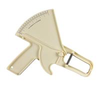 Physics Measuring Tool, Body Health Measuring Tool | Body Skin Fold 0-88mm - Handheld Double Spring Fat Tape Accurate Tool