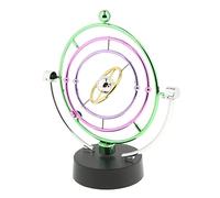 Physics Mechanics Toy, Kinetic Art Orbital Gadget, Perpetual Motion Balance Balls, Desk Ornament, Home Decoration, Educational Gift for Science Enthusiasts