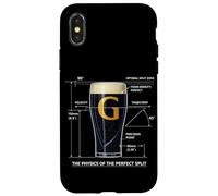 Physics of Perfect Split The G St Patricks Day Irish Drinks Case for iPhone X/XS