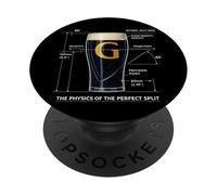 Physics of Perfect Split The G St Patricks Day Irish Drinks PopSockets Adhesive PopGrip