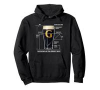 Physics of Perfect Split The G St Patricks Day Irish Drinks Pullover Hoodie