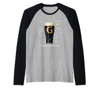 Physics of Perfect Split The G St Patricks Day Irish Drinks Raglan Baseball Tee