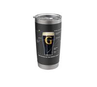 Physics of Perfect Split The G St Patricks Day Irish Drinks Stainless Steel Insulated Tumbler