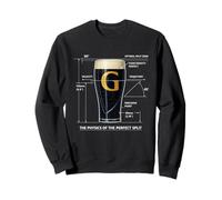 Physics of Perfect Split The G St Patricks Day Irish Drinks Sweatshirt