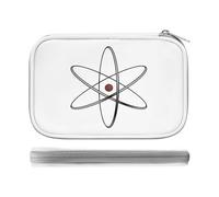 Physics of Quantum Pencil Case Holder Pouch Stationery Pen Bag PU Leather Organizer