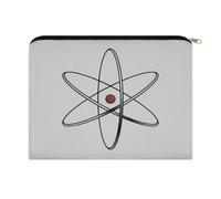 Physics of Quantum Travel Cosmetic Bags Toiletry Pouch Makeup Purses Organizer Storage Case