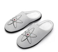 Physics Of Quantum Women's Slippers Warm Soft House Shoes Winter Indoor And Outdoor 7-8（39-40