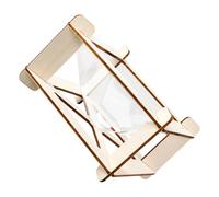 Physics Optical Experiment Tool Assembly Wooden 3D Hologram Projector Hands on Learning Toy for Classroom Education Classroom Science Aid