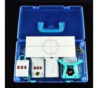 Physics Optics Experiment Box with Mini Optical Bench: Lenses, Mirrors & Ray - Complete Lab Kit for Light Reflection/Refraction Demos