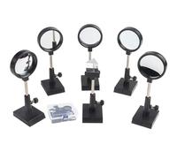 Physics Optics Experiment Kit - Includes Prisms, Lenses & Mirrors for Light Reflection/Refraction Studies, STEM Educational Set