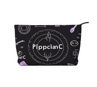 Physics Print Art Prints Corduroy Makeup Bag for Women Girls, Spacious Travel Cosmetic Organiser for Make-up, Toiletries & Essentials