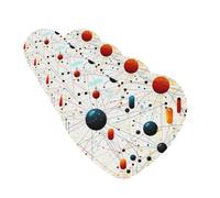 Physics Print Car Air Fresheners 4 Pcs Heart Shape Hanging Car Air Freshener Fragrance Scented Cards Auto Mirror Pendant Aromatherapy Tablets For Car Home Office Closet Bathroom