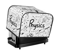 Physics Print Print 4-Slice Toaster Cover Stylish Protector Appliance For Kitchen Dorm Home Daily Use
