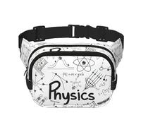 Physics Print Print Stylish and Practical Waist Bag,Adjustable,Perfect for Travel,and Outdoor Activities