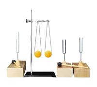 Physics Resonance Education Kits with 440Hz Tuning Forks and Box for School Experiment Tools Educational Tuning Fork Set