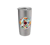 Physics Science G tomic Physics Stainless Steel Insulated Tumbler