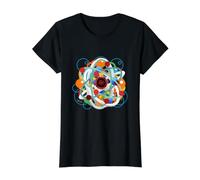 Physics Science G tomic Physics Value Graphic T-Shirt, Women, Black, S