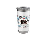 Physics Squad | Physics Design for Physicists | Physics Stainless Steel Insulated Tumbler