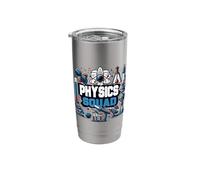 Physics Squad | Science Physics Design for Physicist Stainless Steel Insulated Tumbler