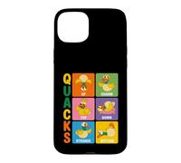 Physics Teacher Duck Joke Nerd Humor for Science Fans Case for iPhone 15 Plus