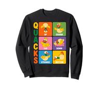 Physics Teacher Duck Joke Nerd Humor for Science Fans Sweatshirt