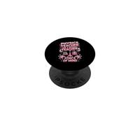 Physics Teacher Like A Normal Teacher But With Force Of Mind PopSockets Adhesive PopGrip