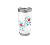 Physics Teacher Science Nerd Electron Joke Funny Chemistry Stainless Steel Insulated Tumbler