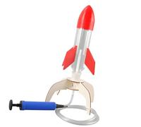Physics Teaching Aid Wooden Air Rockets Model Kids Science Projects Set for Classroom Experiments and Family Fun Wood Water Rockets Launchers