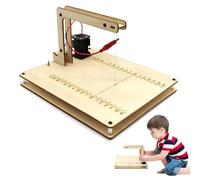Physics Teaching Cutter - Technical 7.4x5.2in Wood, Educational Circuitry Interface, Experimental Science Component, Academic Laboratory Training Equipment | Desktop Bench with Classroom Curriculum Ma