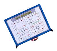 Physics Teaching Equipment Rectifier Circuits Tester Apparatus with Built in Capacitor Filter for Classroom Teaching Professional Rectifier Circuit Experiment