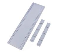 Physics Teaching Tool Adjustable Inclined Plane with Measuring Ruler for School Laboratory Use Inclined Plane Experiment Set