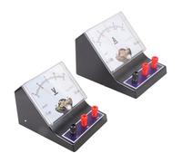 Physics Teaching Tool Voltmeter Ammeter Set for Laboratory Testing Educational Overhead Projection Ammeter