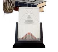 Physics Toys | Statistical Distribution Model,Portable Probability Demonstration Board for Homeschooling Classroom Science Fair Organizers Museum Staff